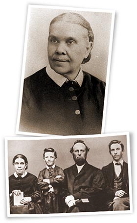 Елена Уайт и ее семья